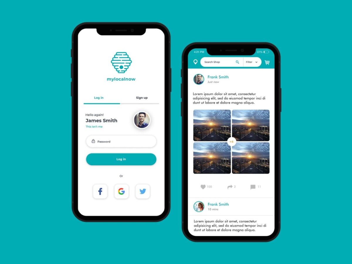 App design – Local social media