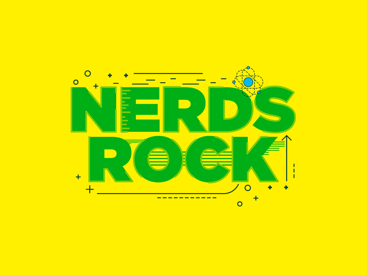 Typography – Nerds rock