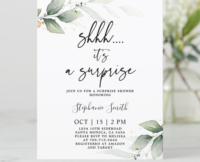 Bridal shower invitation deals wording