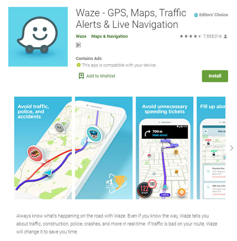 waze online app