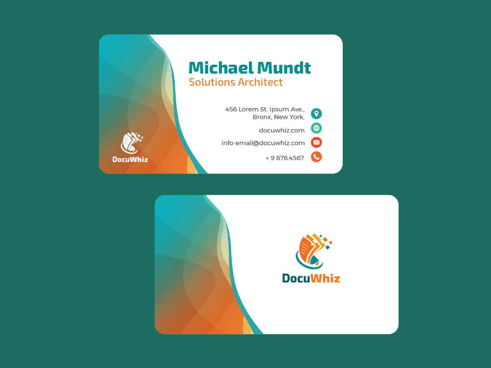 calling card design example