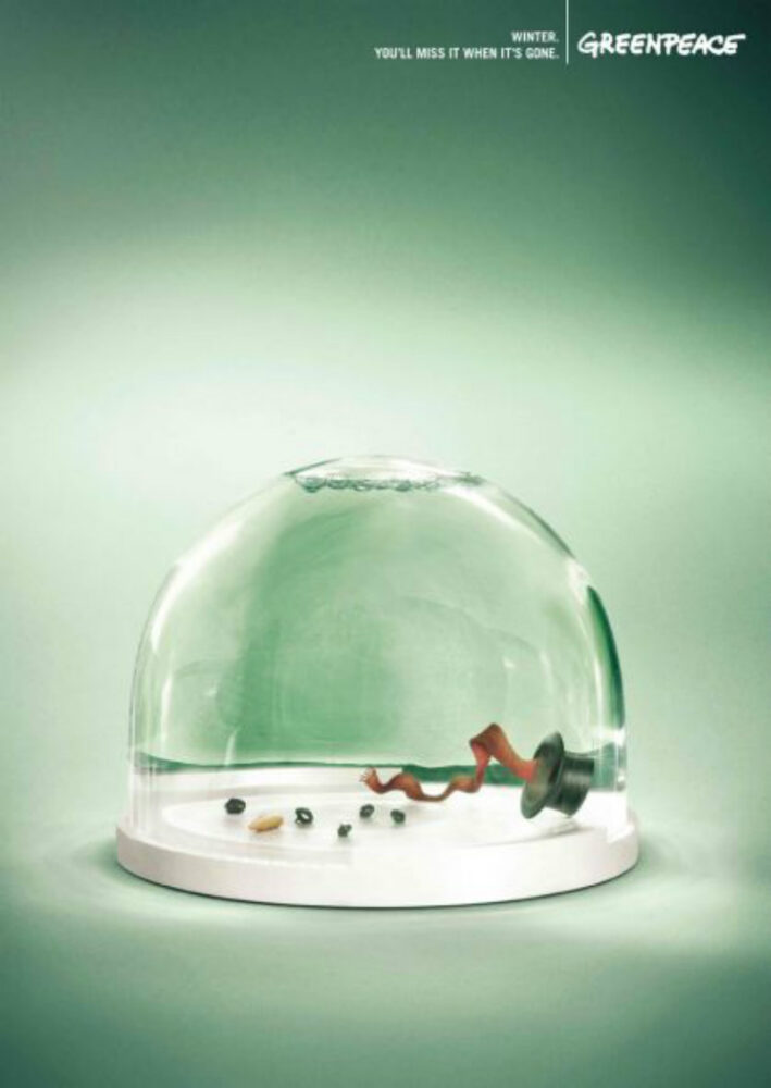 Greenpeace holiday poster