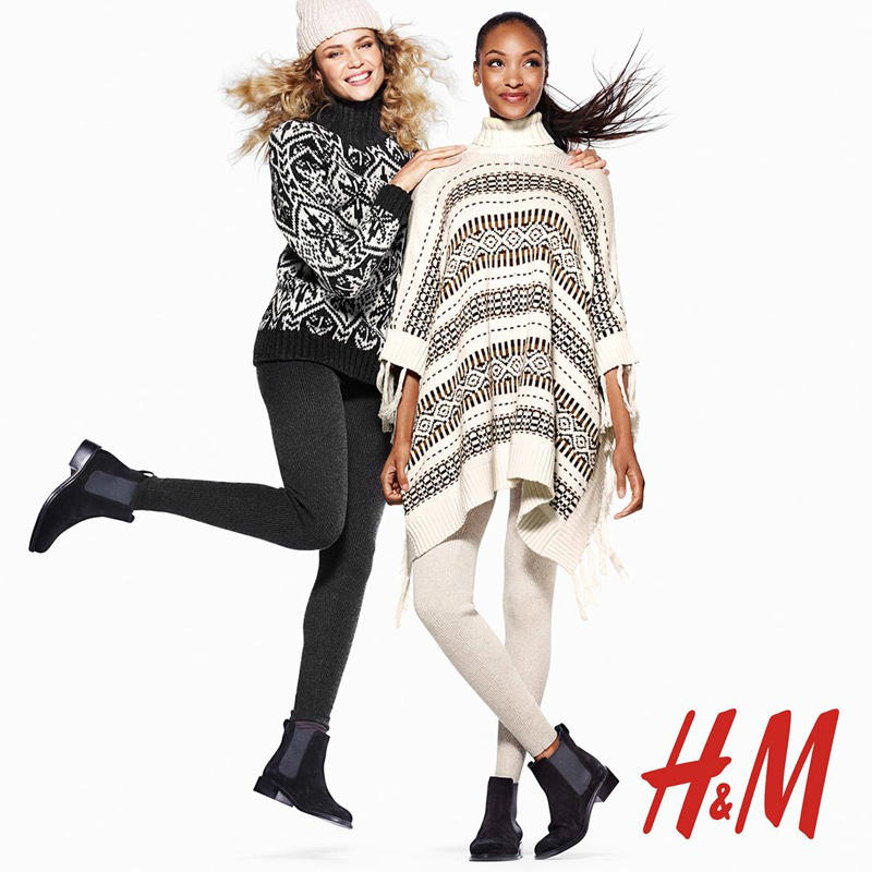 h&m holiday poster