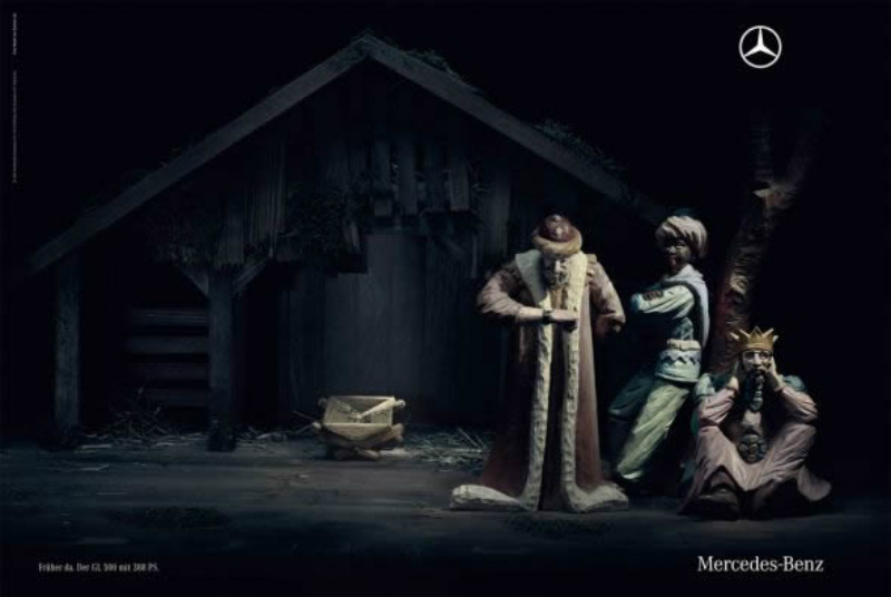 Mercedes_Benz holiday poster