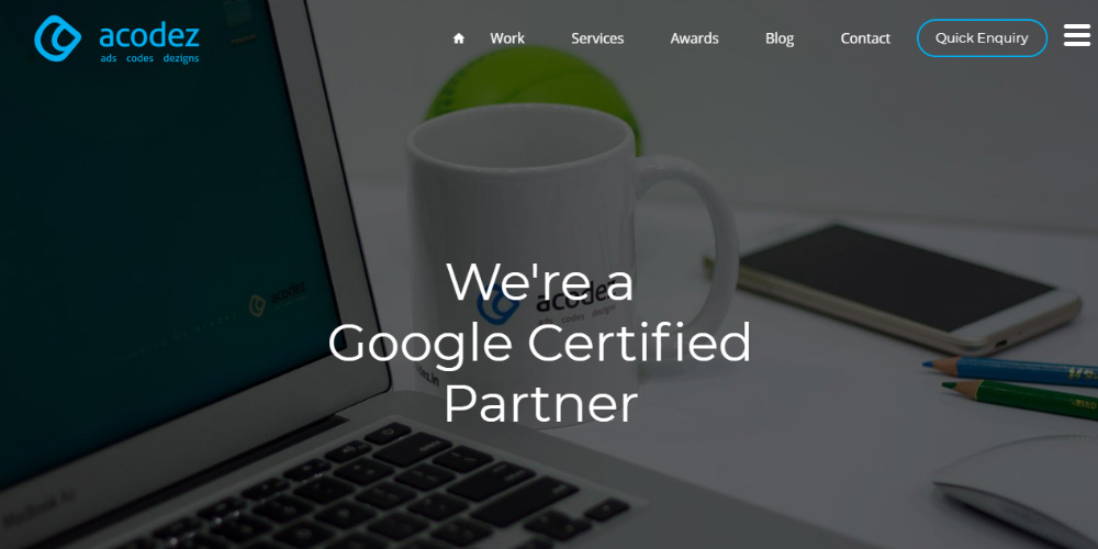 Graphic design website
