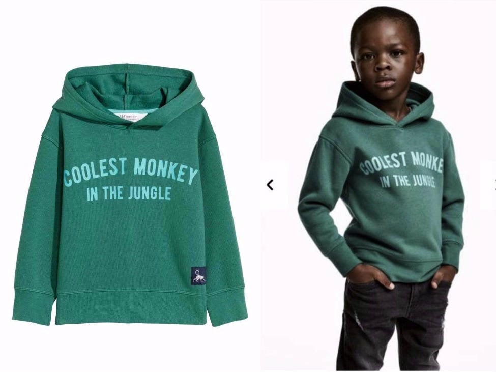 h&m offensive ad campaign