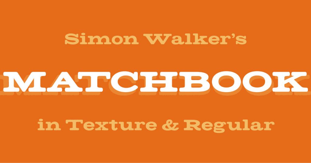matchbook typeface