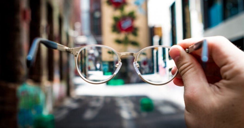 pair of eyeglasses