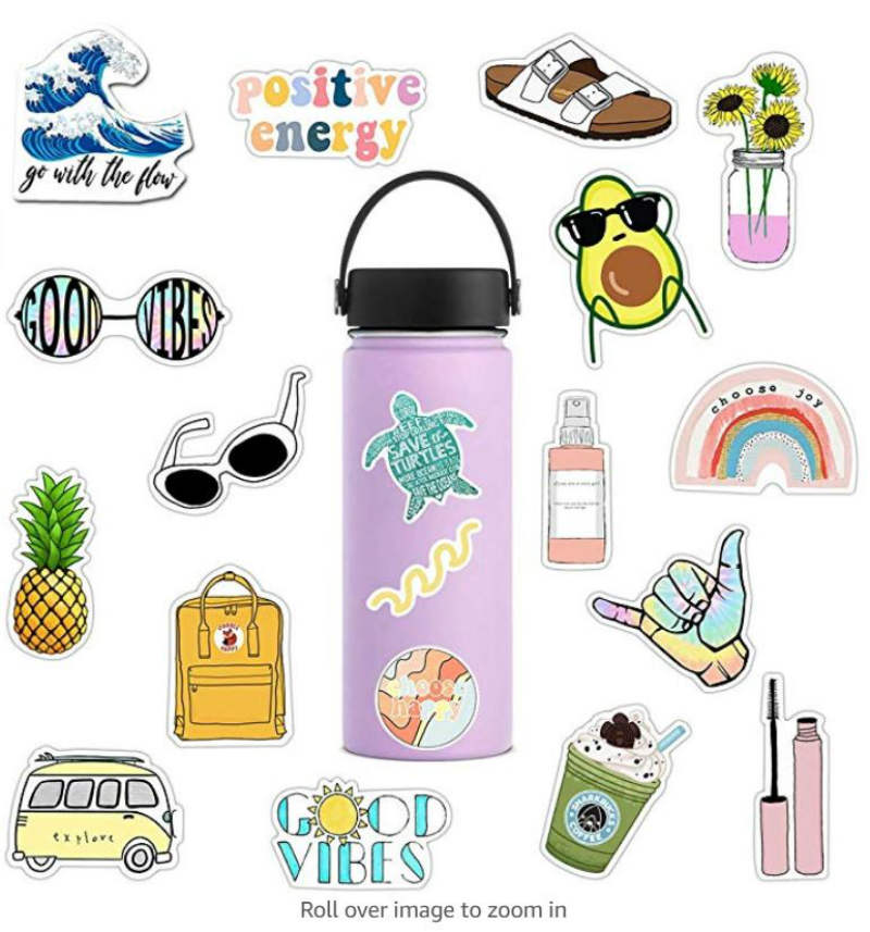 sticker ideas for water bottles