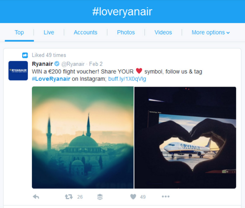 vday advertising design example