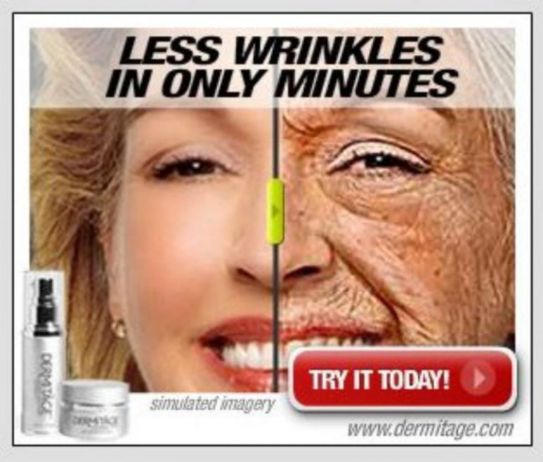 Unethical advertising example