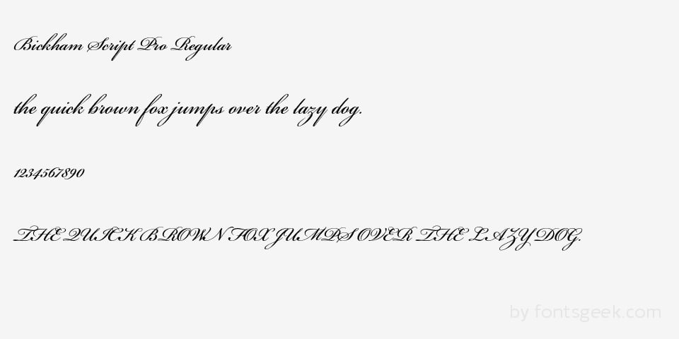 typeface example