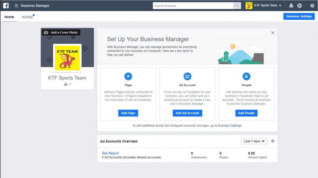 Setting Up A Facebook Business Manager Account in 2020