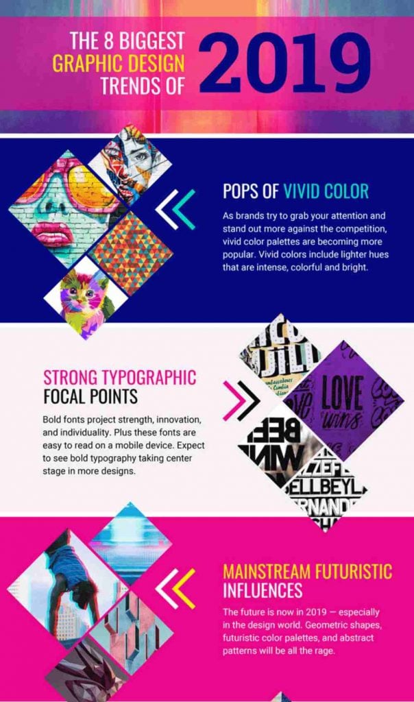 Colorful diagram infographic template love Vector Image