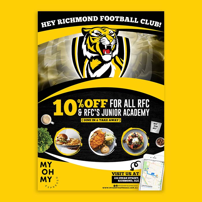 Richmond Football Club Flyer