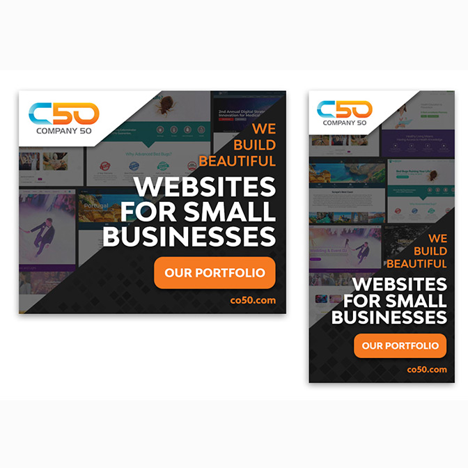 Company 50 digital ad