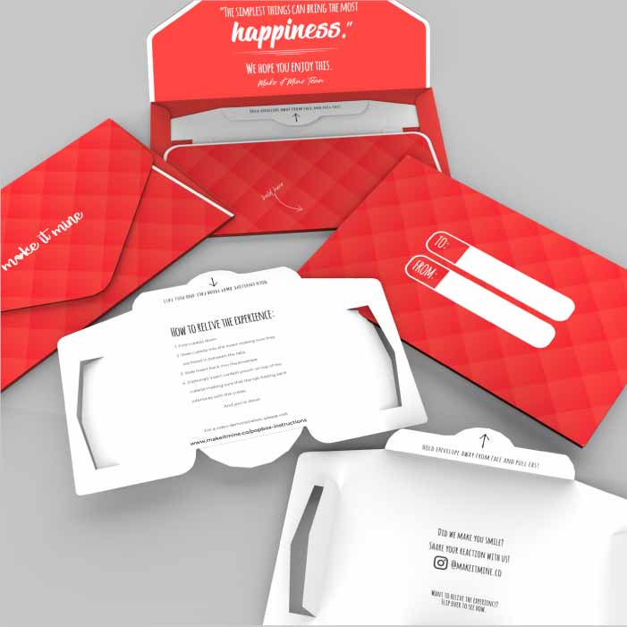 Popup Card packaging
