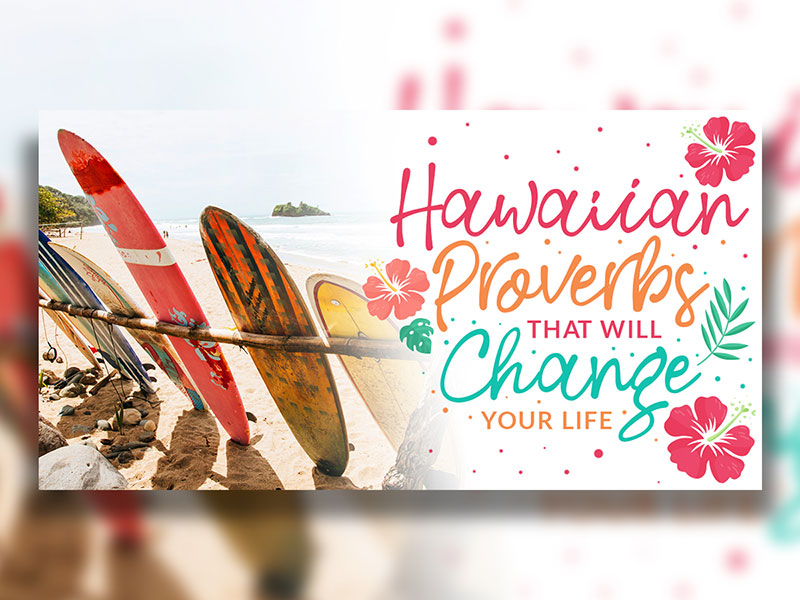 Hawaiian Proverb banner