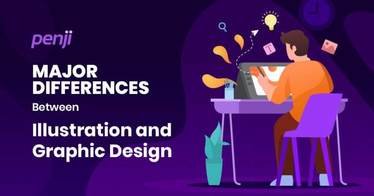 Major Differences Between Illustration Design and Graphic Design ...