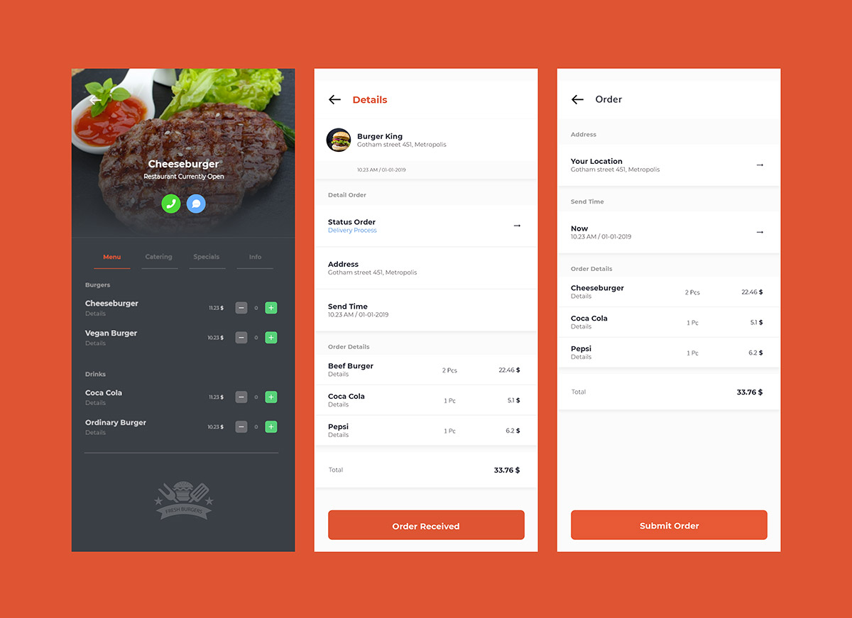Food find app