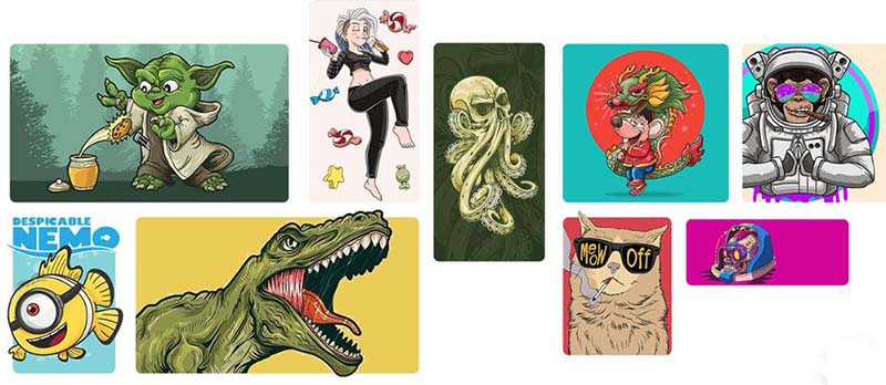 Types of illustrations