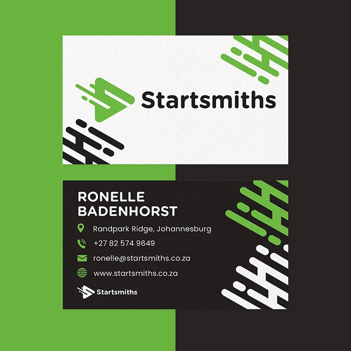 Startsmiths business card