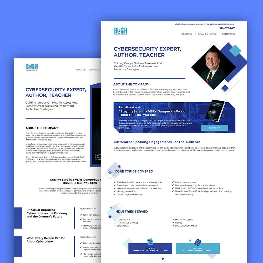 Bush web design
