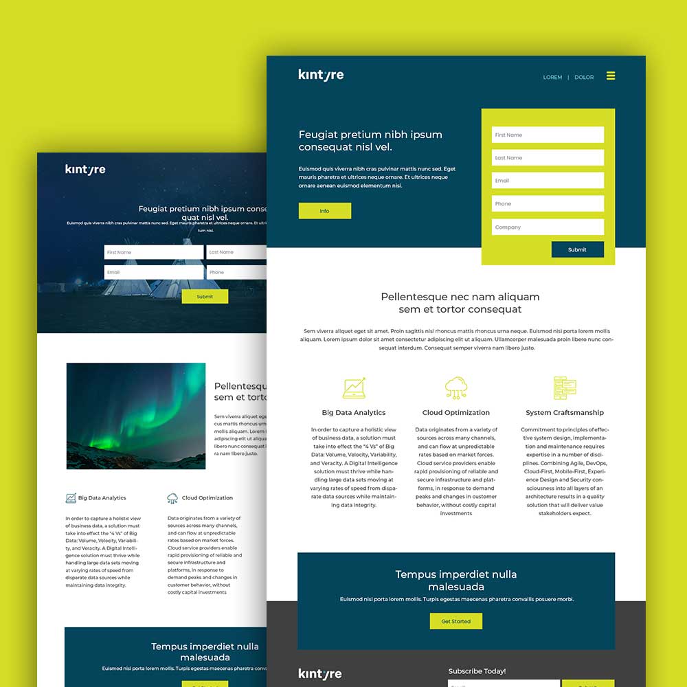 Kintyre web design