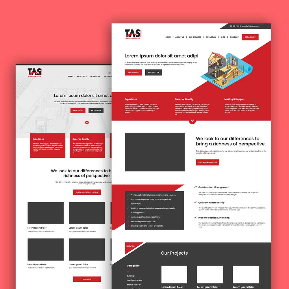 TAS Web design