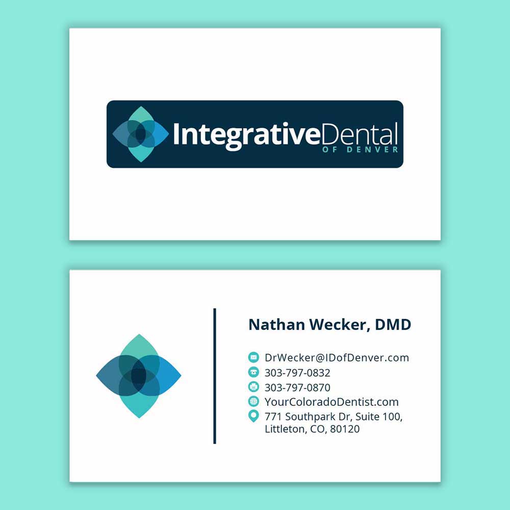 Integrative Dental business card