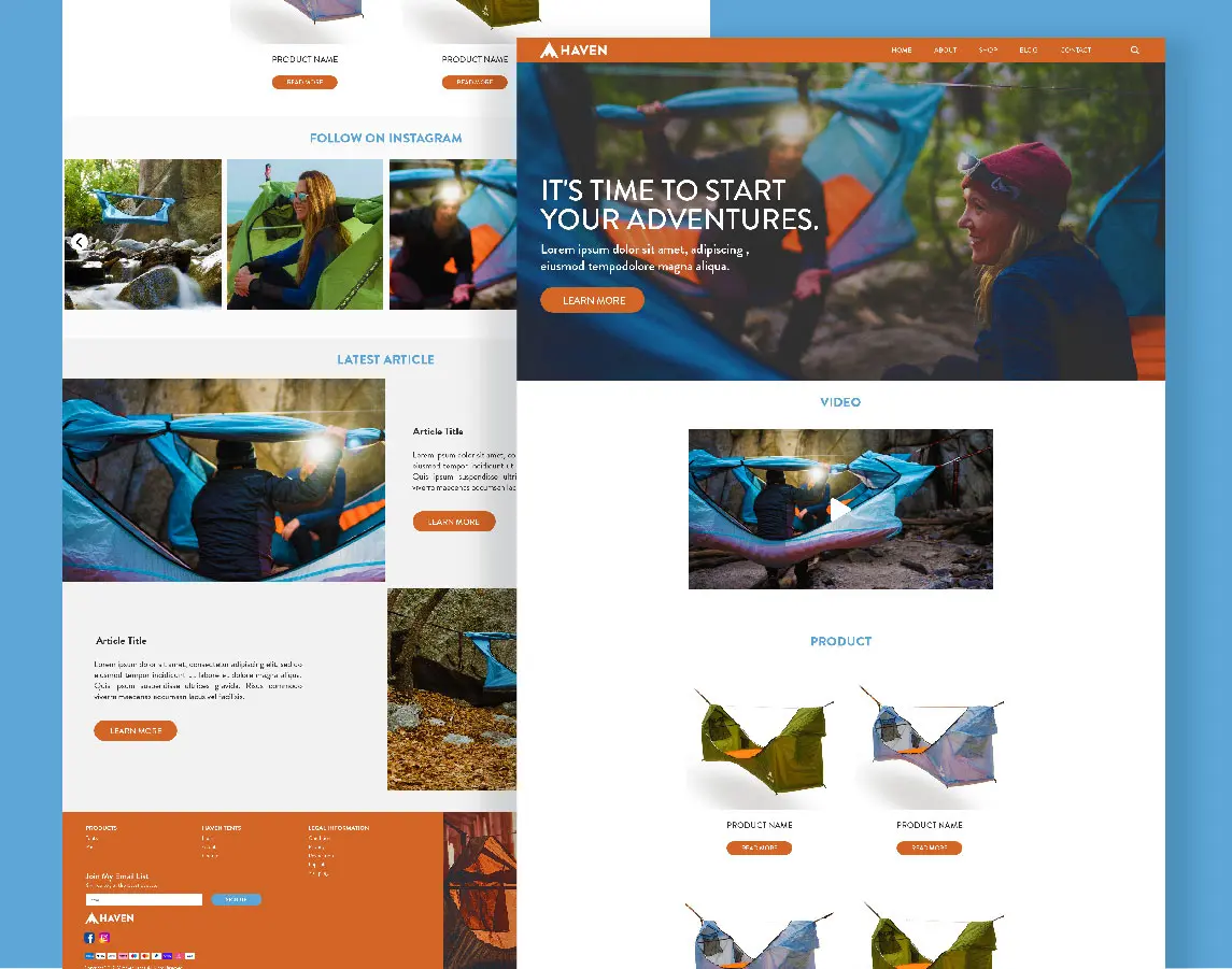Haven web design
