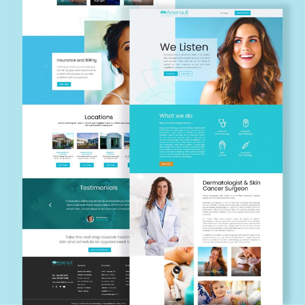 Arsenault web design