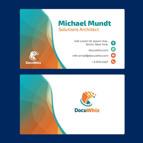 business card design, modern business card, business card logo