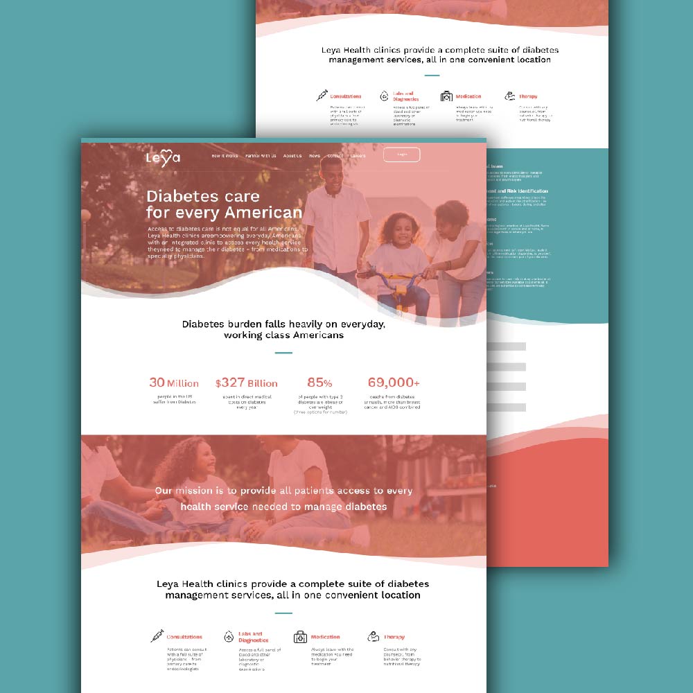 Leya web design