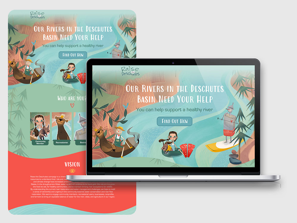 Raise travel web design