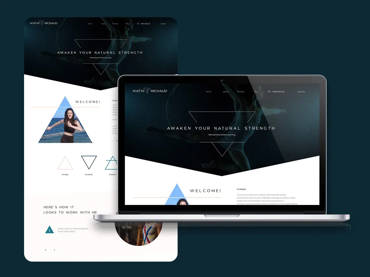 Awaken web design