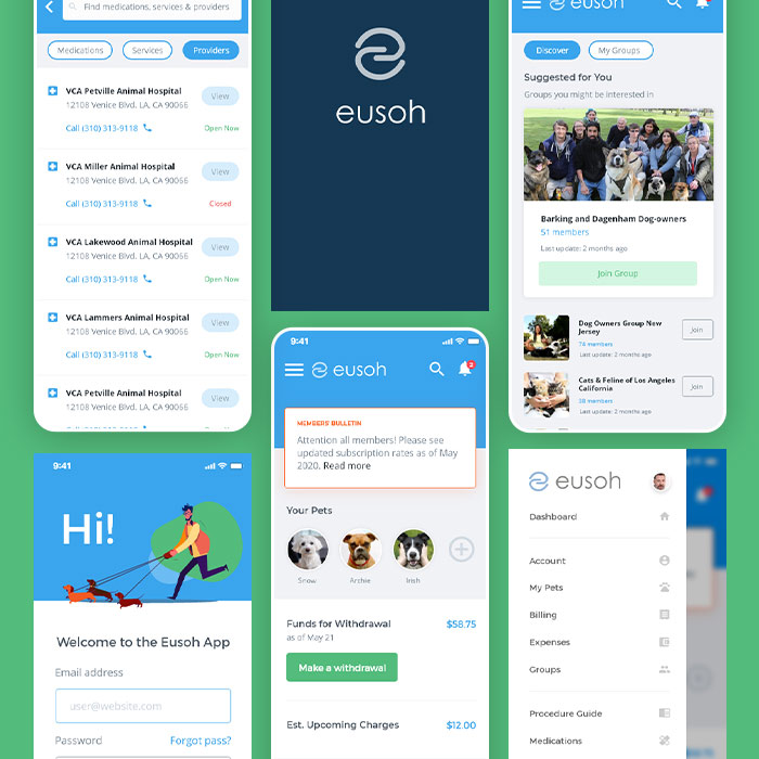 Eusoh App Design