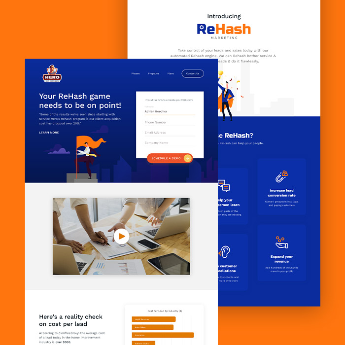 ReHash web design