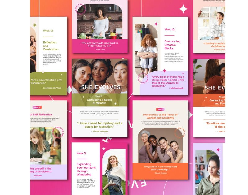 social media graphic for startup Penji design