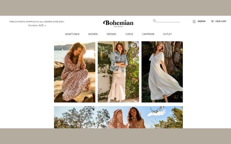ecommerce website