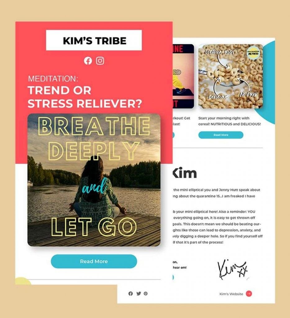 business marketing material