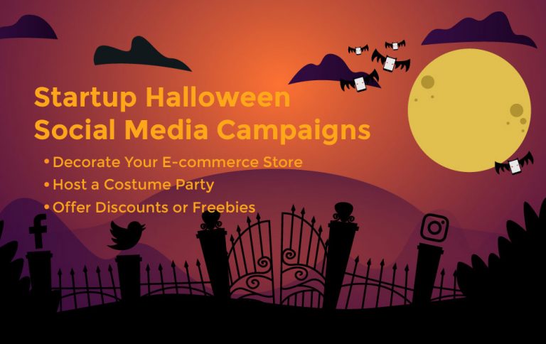 Startup Halloween Social Media Campaigns Unlimited Graphic Design Service