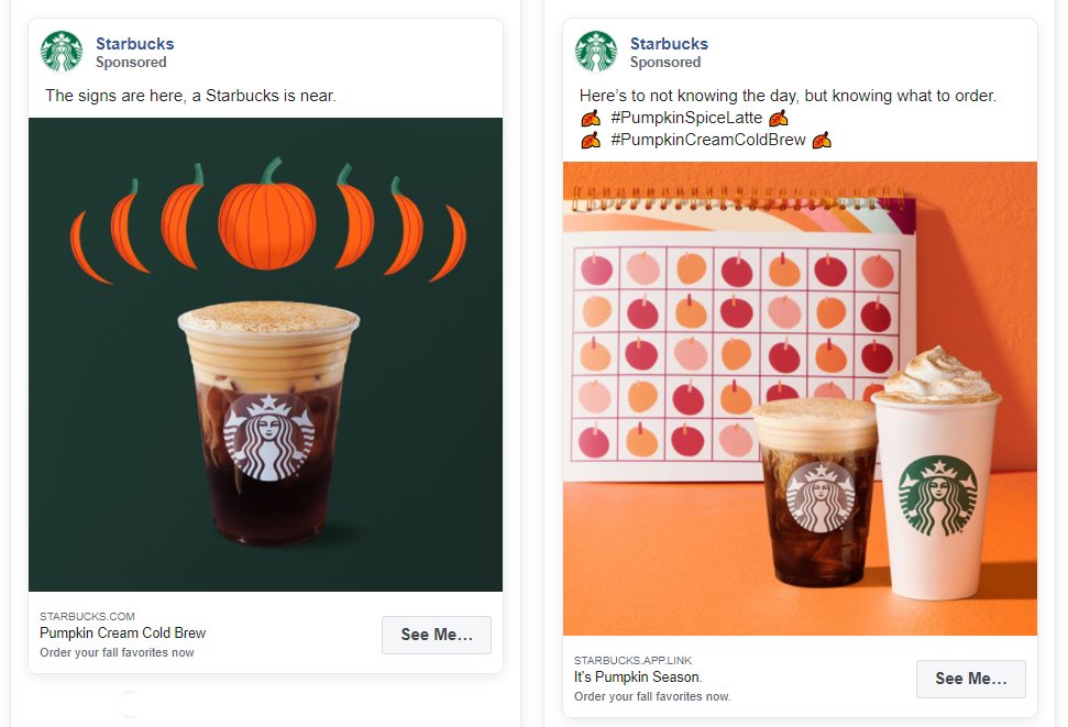 Facebook ppc example