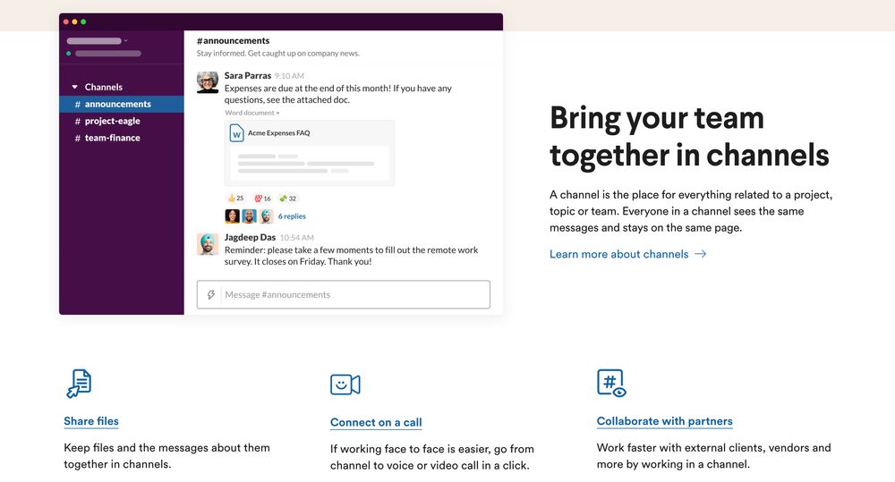 Startup website