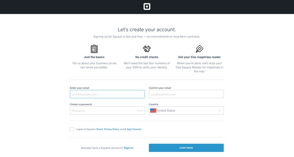 Startup website