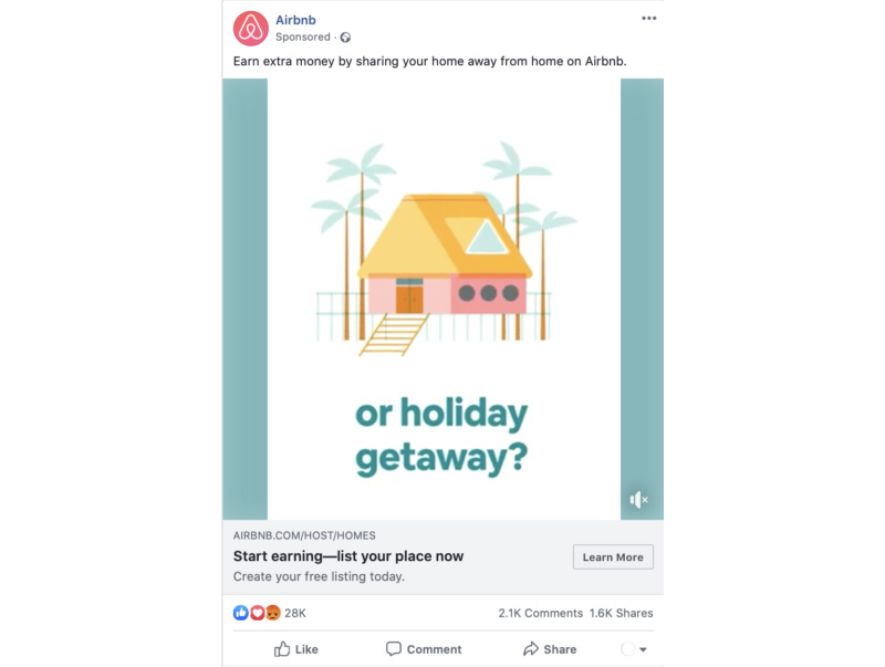 social media ads design