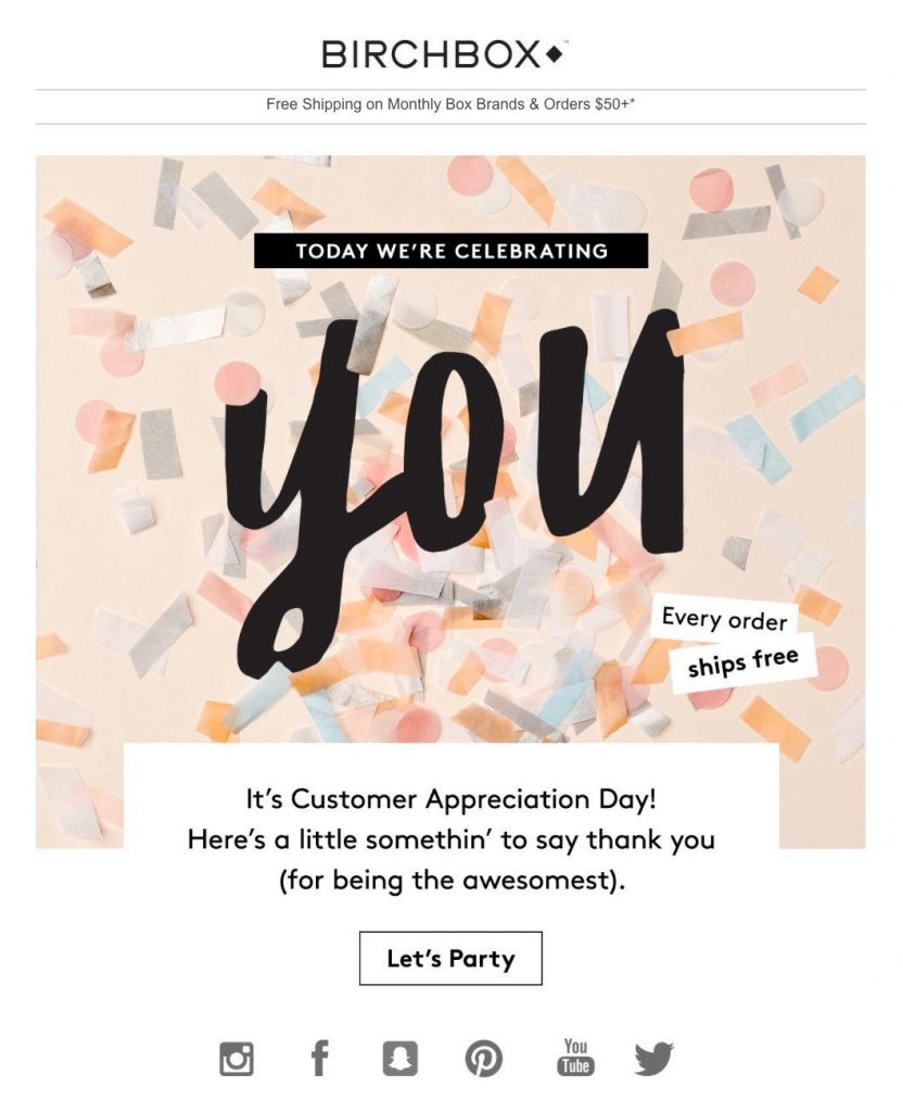 Newsletter example