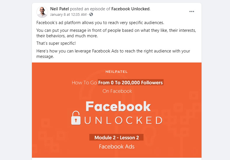 Social media marketing strategy