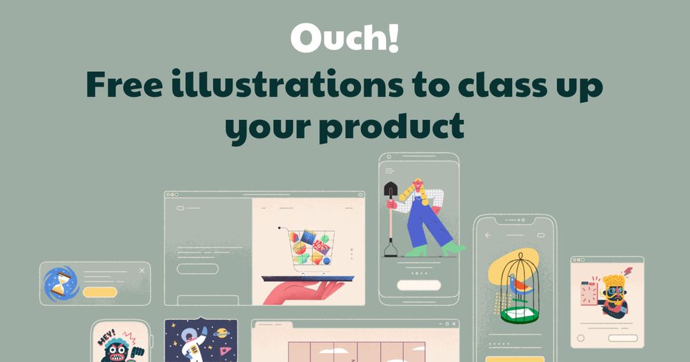 free illustrations for websites