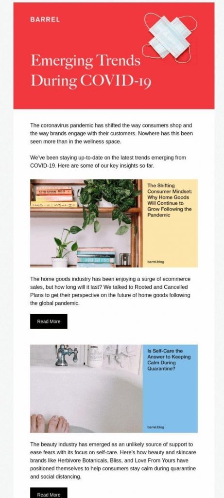 online newsletter